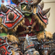 Illustration for article titled iWarCraft /iStatue? Nah, Its Giant Cosplay